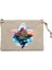 The Island On The Cloud Krem Clutch Astarlı Cüzdan / El Çantası 1