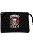 Megadeth Skull And Chemical Bomb Siyah Clutch Astarlı Cüzdan / El Çantası 1