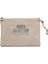 Kiss Logolar ve Imza Krem Clutch Astarlı Cüzdan / El Çantası 1