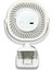 Zb113 Taşınabilir Masaüstü Beyaz Usb Fan 3