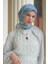 Mavi Ed Scarf Motif Desen Modal Eşarp 1