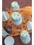 Dondurma Desenli Kek Baskılı Mint Yeşili Muffin Cupcake Kalıbı Kek Kapsülü 50'li 2