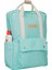 Mint Yeşili Çok Cepli Biberon Termoslu Fonksiyonel Anne Bebek Bakım Sırt Çantası FP-BGO50-MINT 2