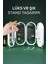 Katlanabilir Aynalı ve Ayaklı Takı Standı, Beyaz, Plastik, Pratik ve Şık Tasarım 5