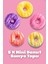 Mini Donut Banyo Topu Seti 5’li – Manikür & Pedikür Uyumlu – Spa ve Cilt Bakımı Seti 3