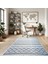 Staywithlove Kilim Çift Taraflı Lüks Dokuma Kilim Çamaşır Makinesinde Yıkanabilir Pamuklu Dokuma Bej- Krem Kilim 4