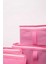 Lux Çok Amaçlı Baby Doğum Hastane Çıkış Çantası 6 Parça Düzenleyici(Pembe Renk) 3