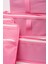 Lux Çok Amaçlı Baby Doğum Hastane Çıkış Çantası 6 Parça Düzenleyici(Pembe Renk) 6