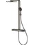 Rainshower Aqua Pure Duvara Monte Termostatik Bataryalı Duş Sistemi (Grafit/füme) Grh 100964AL00 4