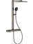 Rainshower Aqua Pure Duvara Monte Termostatik Bataryalı Duş Sistemi (Grafit/füme) Grh 100961AL00 1