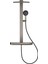 Rainshower Aqua Pure Duvara Monte Termostatik Bataryalı Duş Sistemi (Grafit/füme) Grh 100961AL00 3