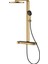 Rainshower Aqua Pure Duvara Monte Termostatik Bataryalı Duş Sistemi (Mat Altın) Grh 100964GL00 4