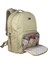 Duo Bej Backpack For Mothers Anne Bebek Bakım Sırt Çantası 3
