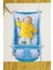 Kids Mavi Bebek Uyku Salıncağı, Ahşap Hamak Beşik Bebek ve Çocuk Odaları Için Ideal Salıncak 2