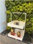 Beyaz 20x20 Metal Çok Katlı Tezgahüstü Organizer, Mutfak ve Banyo İçin Uygun 5