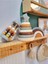 Yıldız Halka Kule Set (Halka Kule + Abaküs + Gökkuşağı )Ahşap Oyuncak Dekor Montessori Oyuncak 3