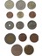 14 Adet Yabancı Madeni Para. Eski Para. Koleksiyon Para. Lot 85 1