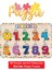 Sevimli Rakamlar Ahşap Puzzle, Bir, Iki, Üç, Dört Bul-Tak Eğitici ve Öğretici Yapboz 1