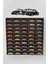 Hotwheels ve Matcbox Oyuncak Araba Rafı 1/64 Ahşap Hobi Araba Düzenleyici 50 Araba 1