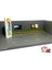 1/64 Ölçek Shell Benzinlik Diorama Otopark Diecast Model Araba Sergileme Rafı Maket Diorama Oyuncak 6