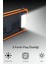 Deji Güneş Enerjili Solar Powerbank 10000MAH LED Işıklı Taşınabilir Şarj Cihazı Yeşil 3