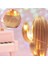 Buffer® LED Işıklı Sevimli Kaktüs Dekoratif Masa Lambası Mini Biblo Gece Lambası-Gold 3
