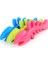 Buffer® Balık Kemiği Iskelet Şekilli Renkli Plastik Kedi Oyuncağı 3