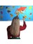 BUFFER® RenkliAtlas DünyaHaritası Manyetik Yapıştırıcı Gerektirmeyen Duvar Stickerı 118 CM * 56 CM 2