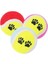 Buffer® 3lü Renkli Desenli Tenis Topu Kedi Köpek Oyuncağı 1