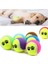 Buffer® 3lü Renkli Desenli Tenis Topu Kedi Köpek Oyuncağı 5