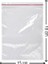 Kilitli Torba Şeffaf Kilitli Poşet Naylon Torba 15X18 cm 600'LÜ 5