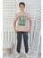 Minecraft Garson Kısa Kollu Pijama Takımı 1