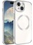iPhone 15 Uyumlu Magsafe Wireless Şarj Özellikli Tstk Setro Silikon-Koyu Gri 4