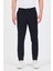 Theseason Erkek Siyah Likralı Kırışmaz Lastikli Comfort Fit Chino Pantolon 1