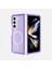 Samsung Galaxy Z Fold 6 Uyumlu Magsafe Şarj Özellikli Parlayan Simli Saydam Renkli Kapak Kılıf 1