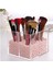 Şeffaf 4 Bölmeli Kare Organizer, 11cm x 11cm, akrilik, beyaz, düzenli saklama çözümü 2
