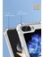 Samsung Galaxy Z Flip 6 / Z Flip 7 FE Uyumlu Magsafe Şarj Destekli Şeffaf Sert Ultra Koruyucu Kapak Kılıf 4