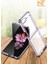 Samsung Galaxy Z Flip 6 / Z Flip 7 FE Uyumlu Full Camlı 360 Koruyucu Kapak Kılıf 1