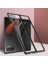 Samsung Galaxy Z Fold 2 Uyumlu Kamera Korumalı Ultra Ince Koruyucu Kıpta Kılıf Siyah 1