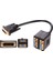 DVI To 2x VGA Çevirici Çoklayıcı Splitter Kablosu 3