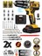 Alman Berlin-Xr-Grs 328VF 25AH 27PCS Set Hediyeli 2 Akülü Vidalama Delme Matkap 1