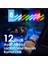 8 Renk RGB Ayak Altı LED Işık, Sese ve Müziğe Duyarlı, 12 LEDli Parlak Lamba 1