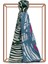 Renkli Zebra Desenli Ipek Şal 01940 Model 06 1