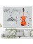 Müzik Gitar Şarkı Şiir Duvar Örtüsü Duvar Halısı Duvar Sanatı Duvar Dekorasyonu Dekoratif Tapestry 2