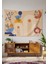 Çiçek Minimalist Mandala Bohem Duvar Örtüsü Halısı Duvar Sanatı Duvar Dekorasyonu Dekoratif Tapestry 1