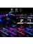 Araç içi RGB LED ışık seti, kumandalı ve telefonla kontrol, şık torpido aydınlatması 6