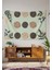 Yaprak Çiçek Minimalist Bohem Duvar Örtüsü Halısı Duvar Sanatı Duvar Dekorasyonu Dekoratif Tapestry 1