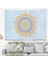 Mandala Uzay Ay Yıldız Duvar Örtüsü Duvar Halısı Duvar Sanatı Duvar Dekorasyonu Dekoratif Tapestry 2