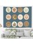 Mandala Yaprak Çiçek Minimalist Bohem Duvar Örtüsü Halısı Duvar Sanatı Dekorasyon Dekoratif Tapestry 2