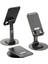 Dönebilen ayarlanabilir metal telefon ve tablet tutucu, siyah renk, 2 yıl garanti 3